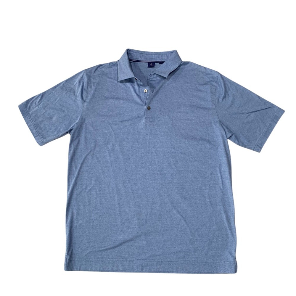 FJ FootJoy 1857 Supima Cotton Stretch Polo Shirt – Size Large - 4 Way Stretch